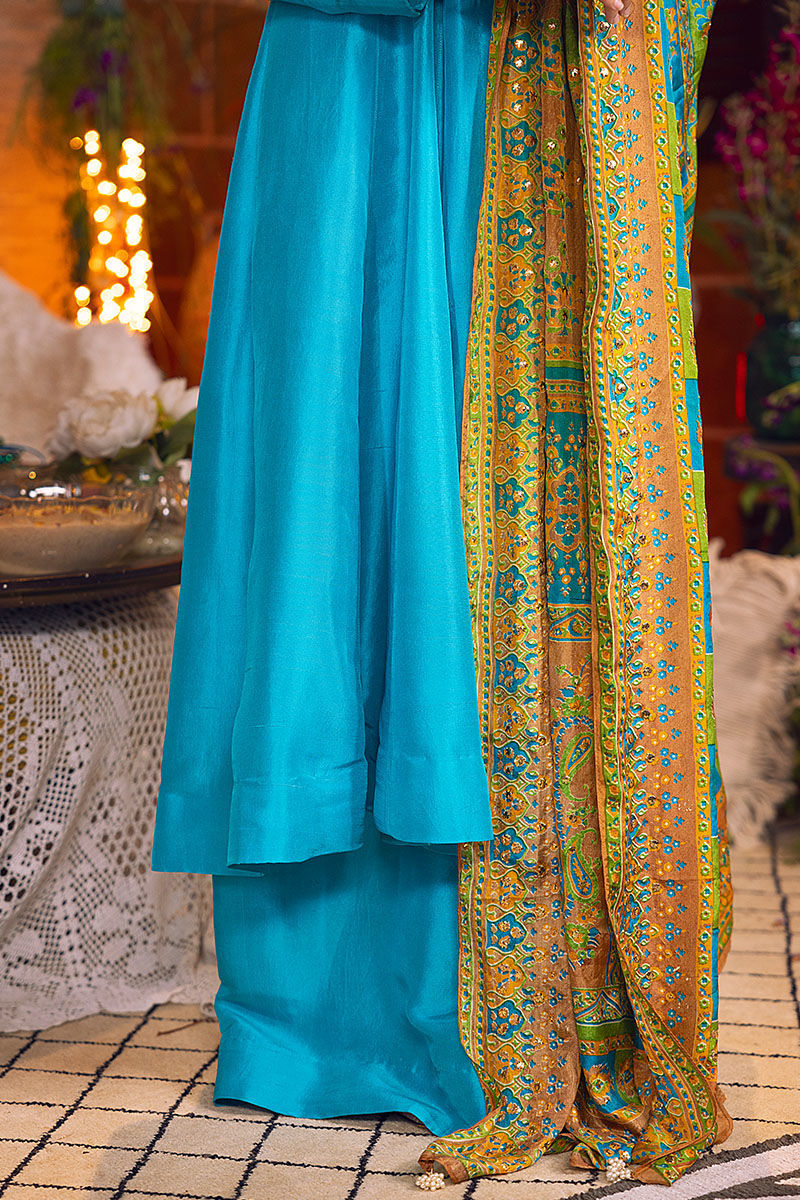 Picture of Digitally Printed Kamdani Dupatta - S03