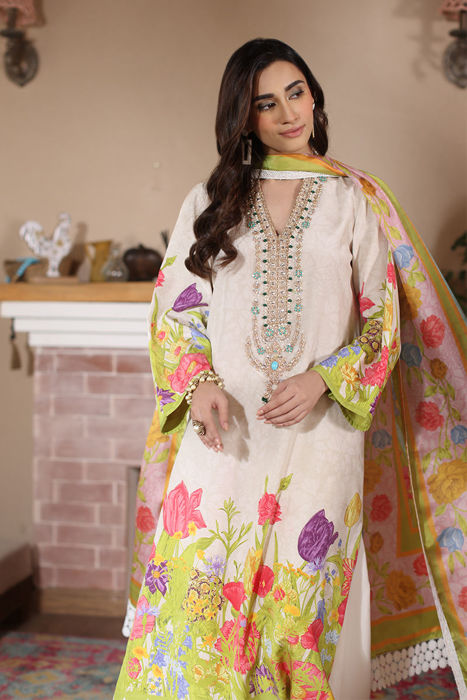 Delilah Shirt and Dupatta