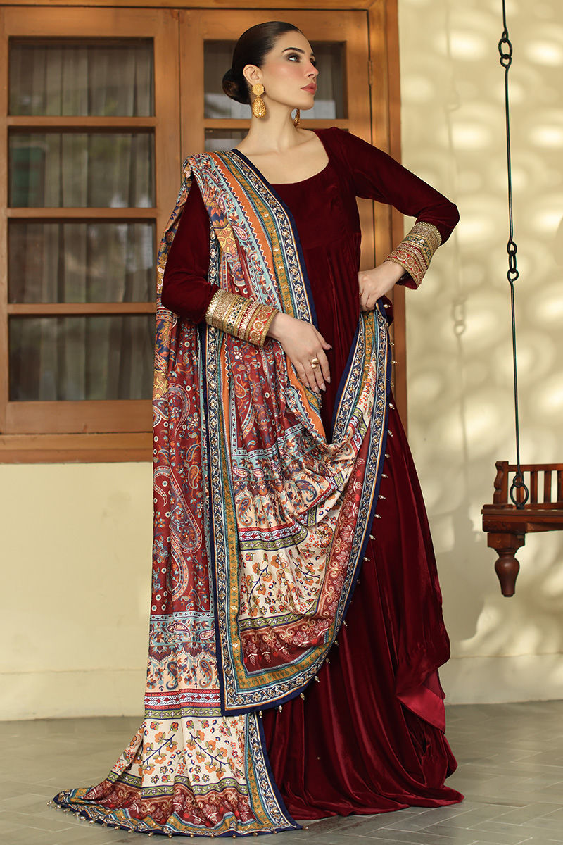 Picture of Maelin Velvet Shawl